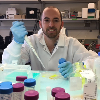 Steven Roberts is putting in long hours to develop a novel approach that would help the body’s own immune system fight cancer. 